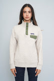 Polerón crema Patagonia Talla S