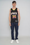 Polera Negro nba  x nike air Talla S Image 3