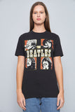 Polera casual  negro the beatles talla S 155