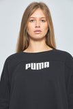 Poleron casual  negro puma talla L 935