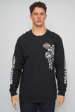Polera Negro harley davidson Talla Xl