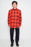 Camisa escocesa roja Carhartt Talla M Image 3