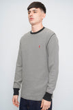 Polera bicolor n/b polo ralph lauren Talla L Image 1