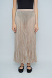 Falda Beige Waldman Talla S Image 0