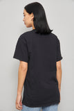 Polera casual  negro nostalgic talla M 324