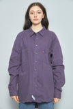 Blusa casual  morado levis talla Xl 467