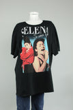 Polera Negro Selena Talla Xxxl