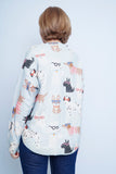 Sweater celeste Nostalgic Talla L Image 2