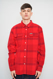 Camisa escocesa roja Columbia Talla L Image 0