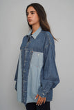 Camisa Azul Diesel Talla L Image 1