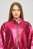 Chaqueta casual  rosado asos talla Xl 893