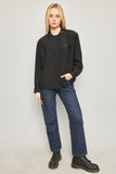 Blusa casual  negro oscar de la r talla 42 108