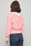 Sweater casual  rosado boss talla Xs 685