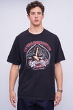 Polera Negro harley davidson Talla Xl