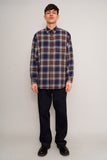 Camisa escocesa azul/morado Brooks Brothers Talla L Image 3