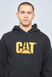 Poleron casual  negro cat talla M 857