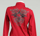 Blusa Rojo Harley Davidso  Talla M Image 3