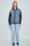 Chaqueta denim  multicolor lovemade talla L 889