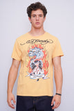 Polera Amarillo Ed Hardy Talla L Image 0