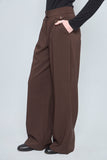 Pantalon casual  café gabriele union talla Xs 974