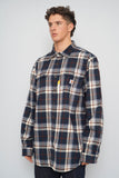 Camisa escocesa azul Carhartt Talla Xl Image 1