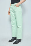 Pantalón Verde Zara Talla 38 Image 1