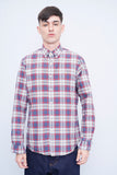 Camisa escocesa azul/rojo Polo Talla M Image 0