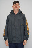 Cortaviento Gris Adidas Talla M