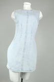 Vestido Azul Abercrombie & Fitch Talla S