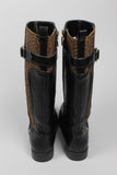 Bota/Botin negro/animal print Tommy Hilfiger Talla 37 Image 3