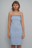 Vestido Celeste/Blanco ralph lauren Talla Xs Image 0