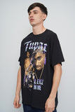 Polera Negro 2Pac Talla Xl Image 1