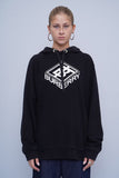 Polerón Negro burberry london england Talla L