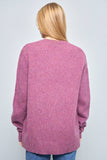 Sweater casual  morado brooksbrothers talla L 447