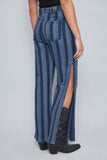 Pantalon casual  azul free people talla S 202