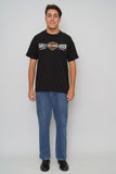 Polera Negro harley davidson Talla L Image 3