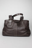 Cartera/Mochila chocolate Coach Talla TU Image 0
