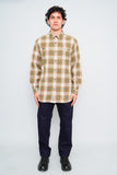 Camisa escocesa beige Carhartt Talla L Image 3