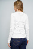 Polera Blanco Nike Talla Xs Image 2
