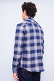 Camisa escocesa azul Penguin Talla L Image 2