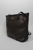 Cartera/Mochila chocolate Coach Talla TU Image 1