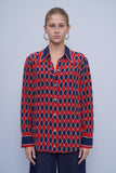Blusa Multicolor Gucci Talla Xl
