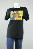 Polera Negro The Simpsons Talla M