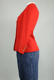 Blazer Rojo Escada Talla 32 Image 1