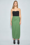 Falda casual  verde reformation talla S 853