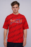 Polera Rojo air jordan Talla M