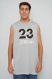 Polera Gris jordan air Talla Xxl