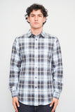 Camisa escocesa azul burberry london england Talla S