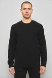 Sweater casual  negro hugo talla L 908