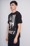 Polera Negro Obey Talla M Image 1
